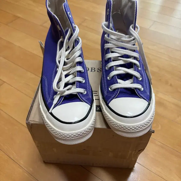[BUNJANG] Converse Chuck Taylor All-Star High Top Purple 275 / 컨버스 척테일러 하이 퍼플 275