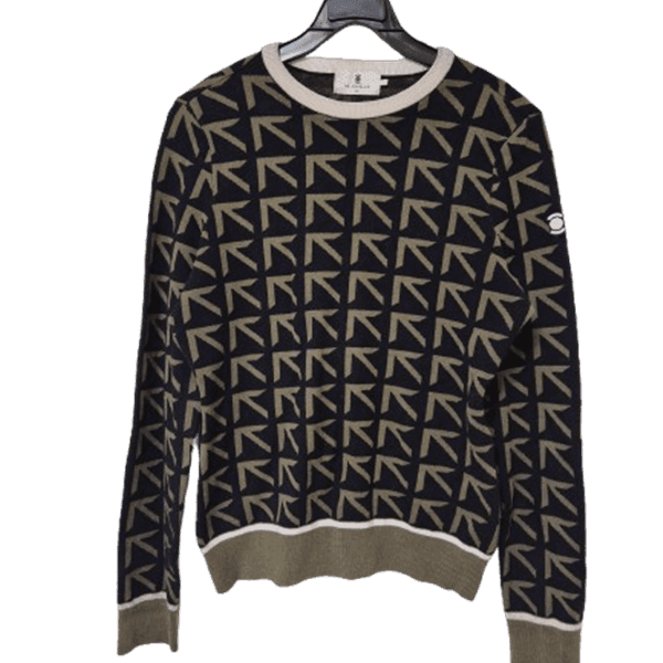 [BUNJANG] W.Angle Genuine Women's Fall/Winter Golf Knit Long Sleeve T-Shirt (Size 90) / 와이드앵글 정품 여자 추동용 여성 골프니트긴팔티셔츠90