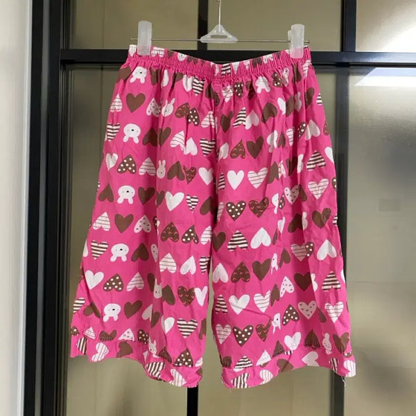 [BUNJANG] 100% Cotton Domestic Pajama Shorts / 면100% 국내 잠옷 반바지