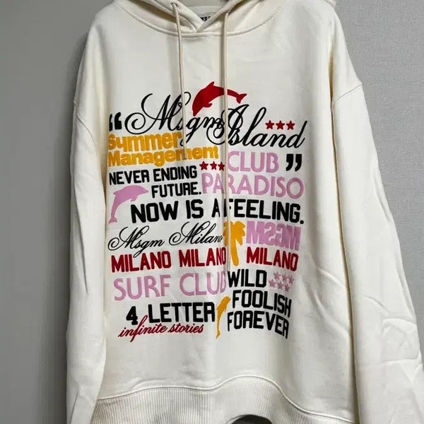 [BUNJANG] MSGM Logo Hoodie (L) / MSGM 후드티