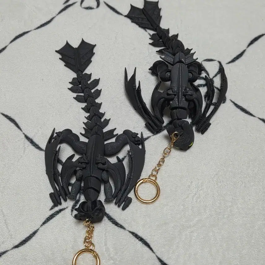[BUNJANG] Toothless 3D Keychain New / 투슬리스 3D 키링 새상품