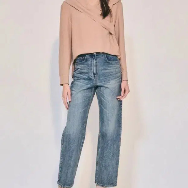 [BUNJANG] Obzee Cocoa Blouse / 한섬 오브제 블라우스 55