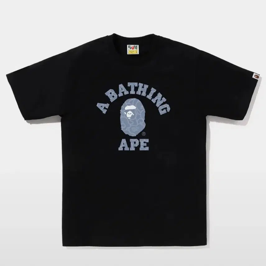 [BUNJANG] BAPE Japanese College T-Shirt / 베이프 재패니즈 컬리지