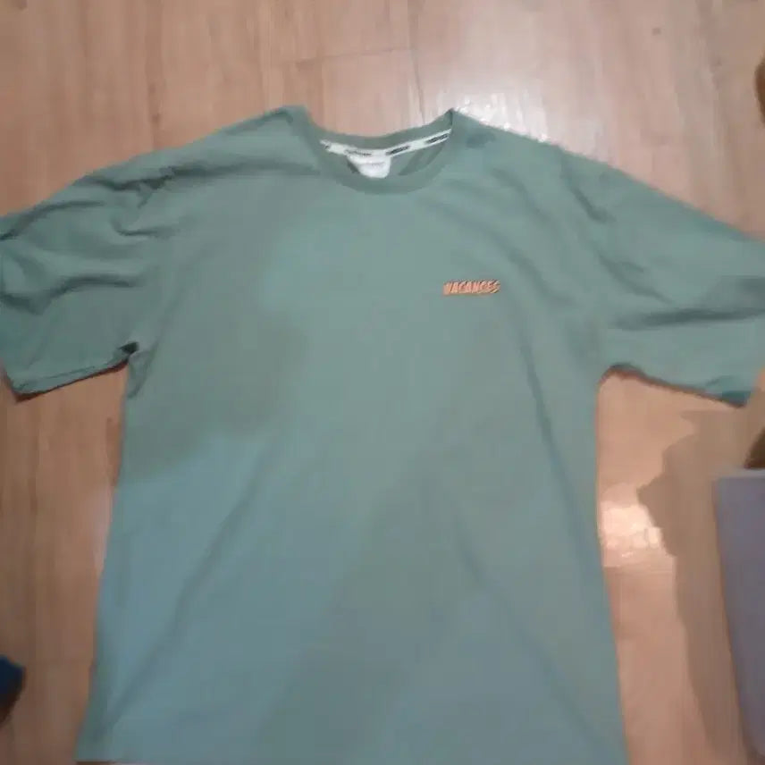 [BUNJANG] VACANCES Short Sleeve T-Shirt Mint / VACANCES 반팔 티셔츠/프리100.105