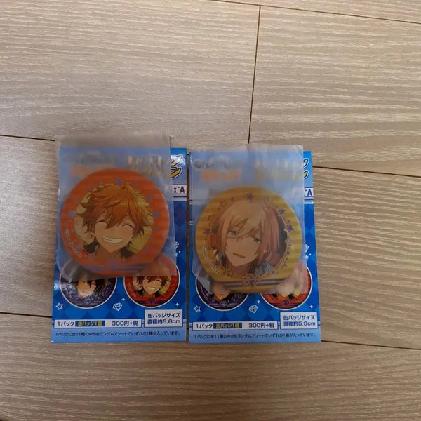 [BUNJANG] Ensemble Stars! Akanehoshi Subaru & Tenshouin Eichi Can Badges Bundle Set / 앙상블 스타즈! 앙스타 아케호시스바루 텐쇼인에이치 캔뱃지