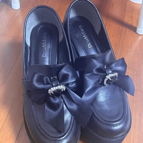 [BUNJANG] Dear My Love Jirege Platform Boots (250) / 디어마이러브 디마럽 양지뢰 양산형 지뢰계 통굽 250