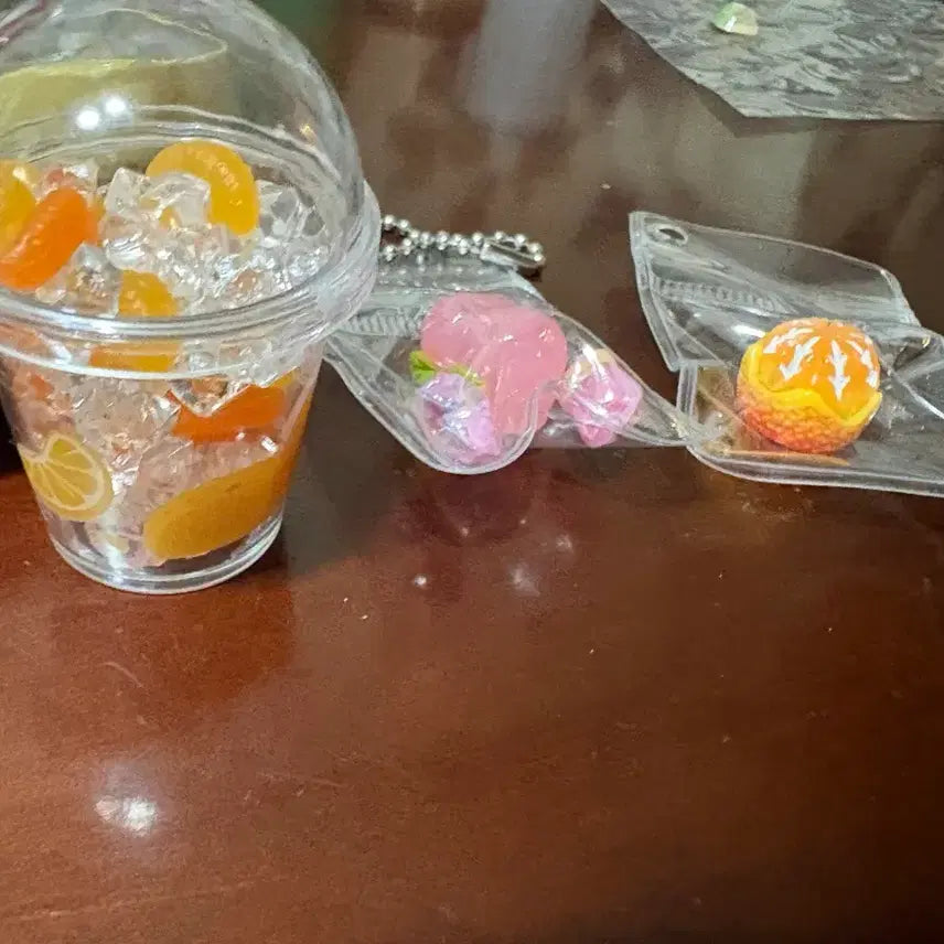 [BUNJANG] Daiso Miniature Drink Keychain Set Bundle / [다이소]미니어처 음료 키링 세트 일괄