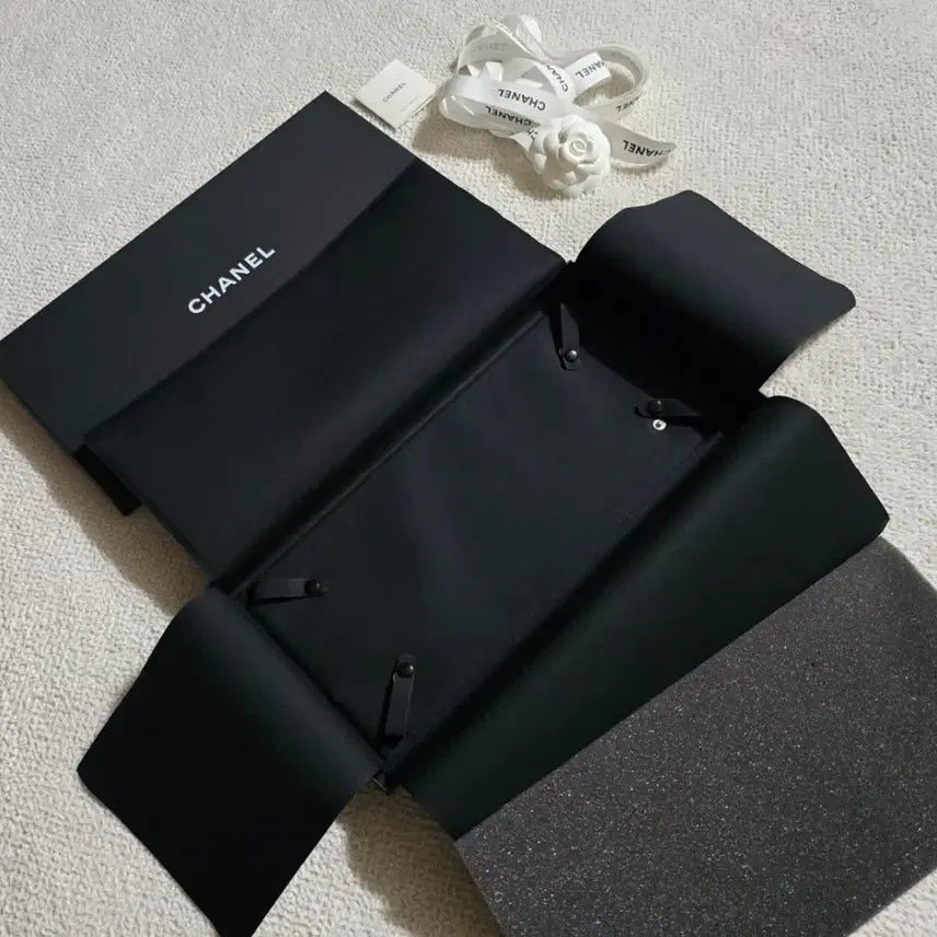 [BUNJANG] Chanel Necklace Case Chain Belt Case Accessory Case / 샤넬 목걸이 케이스 (37.5x18x5.5) @ 샤넬 체인벨트 케이스 @ 샤넬 악세사리 케이스