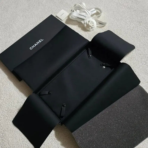 [BUNJANG] Chanel Necklace Case Chain Belt Case Accessory Case / 샤넬 목걸이 케이스 (37.5x18x5.5) @ 샤넬 체인벨트 케이스 @ 샤넬 악세사리 케이스