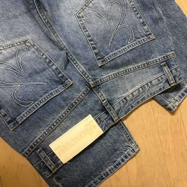 [BUNJANG] Glonni Denim MID-RISE LOOSE FIT Jeans / 글로니 데님 MID-RISE JEANS M