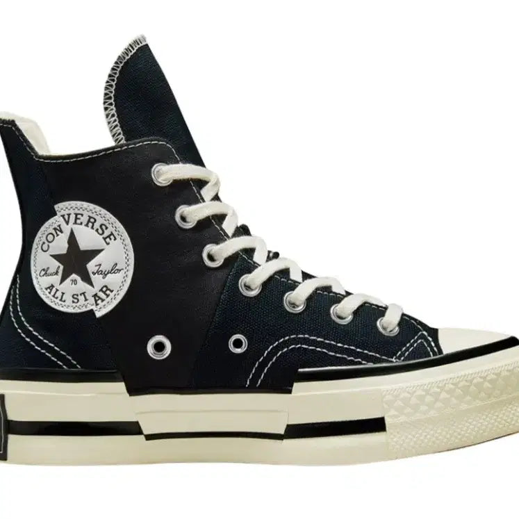 [BUNJANG] Converse Chuck 70 High Plus Black 280 / 컨버스 척 70 하이 플러스 블랙 280