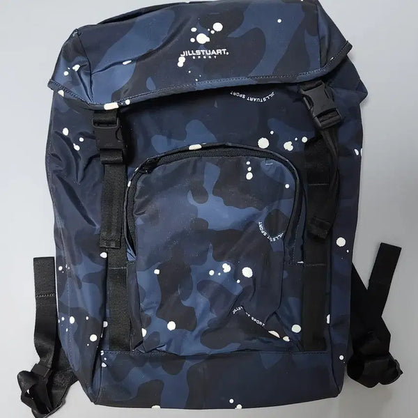 [BUNJANG] Jill Stuart Sport Camouflage Buckle Backpack / 질스튜어트 스포츠  카모플라쥬 버클 백팩