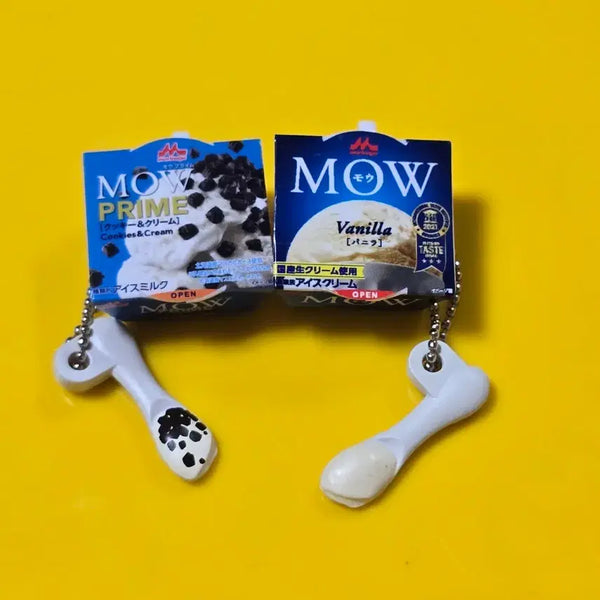 [BUNJANG] Morinaga Milk Ice Cream Gacha Bundle Set Keyrings / 모리나가유업 아이스크림 가챠 2개 일괄 키링