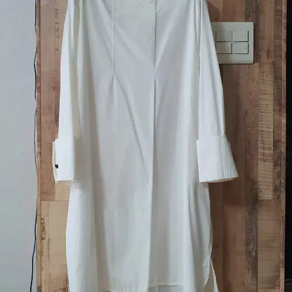 [BUNJANG] CM Collezioni Long Shirt White / CM collezioni 롱셔츠