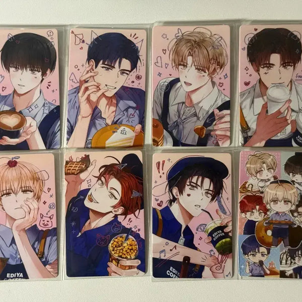 [BUNJANG] Debut or Die Photocard Bundle Set / 데못죽 이디야커피 콜라보 포카 풀셋 일괄 양도