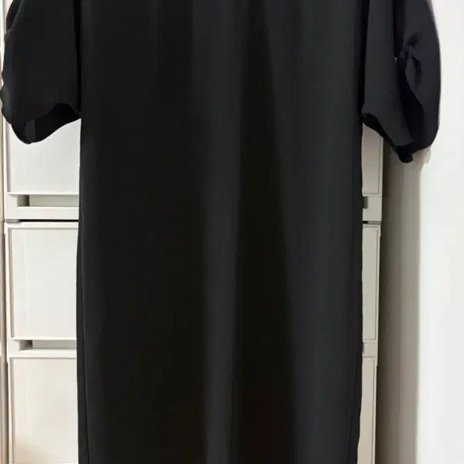 [BUNJANG] LYNN Black Puff Sleeve Dress Size 55 / LYNN 블랙 퍼프소매 원피스 55