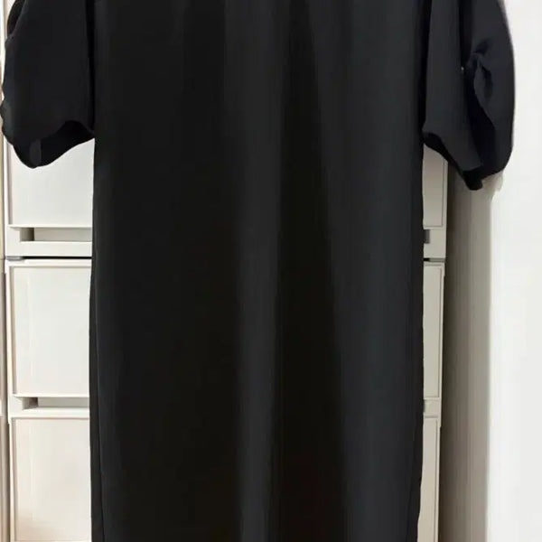 [BUNJANG] LYNN Black Puff Sleeve Dress Size 55 / LYNN 블랙 퍼프소매 원피스 55