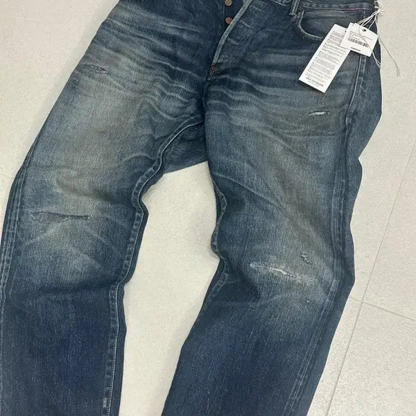 [BUNJANG] Anachronorm 26SS Regular Tapered 5P Denim Pants / 26SS 아나크로놈 레귤러 테이퍼드 5P BLU L