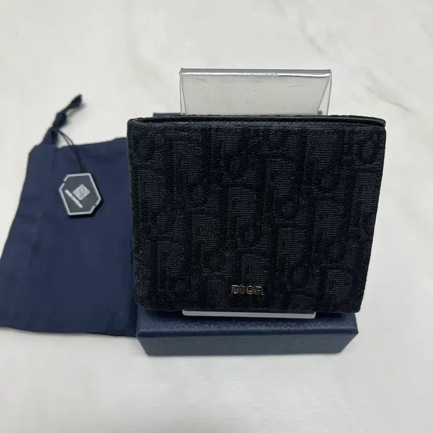 [BUNJANG] Dior Oblique Bifold Wallet / (풀구성/상태좋음)디올 오블리크 반지갑