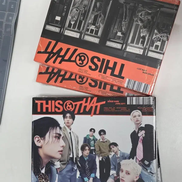 [BUNJANG] Stray Kids THIS & THAT Sealed Album Bundle Set / 스키즈 디스앤댓 4개