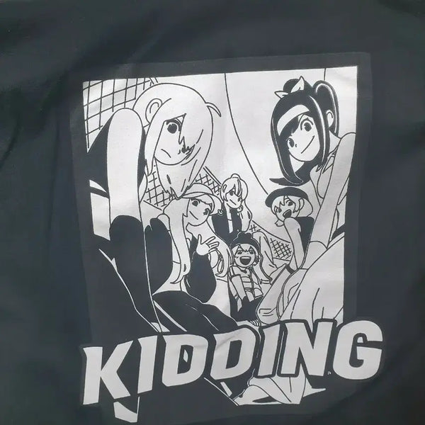 [BUNJANG] SPAO x Isegye Idol Kidding Logo T-Shirt L / 스파오x 이세계아이돌 키딩 티셔츠 L 택도 있음
