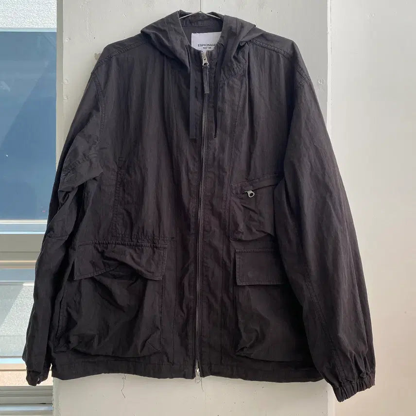 [BUNJANG] Espionage Windbreaker Jacket / (L) 에스피오나지 바람막이 자켓