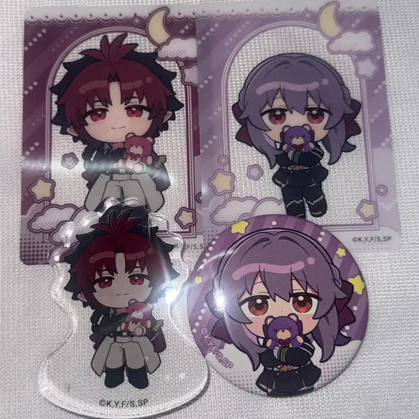 [BUNJANG] Seraph of the End Crowley Eusford & Hiiragi Shinoa Merchandise Set / 종말의 세라프 종세 크로울리 히이라기 시노아 굿즈 세트
