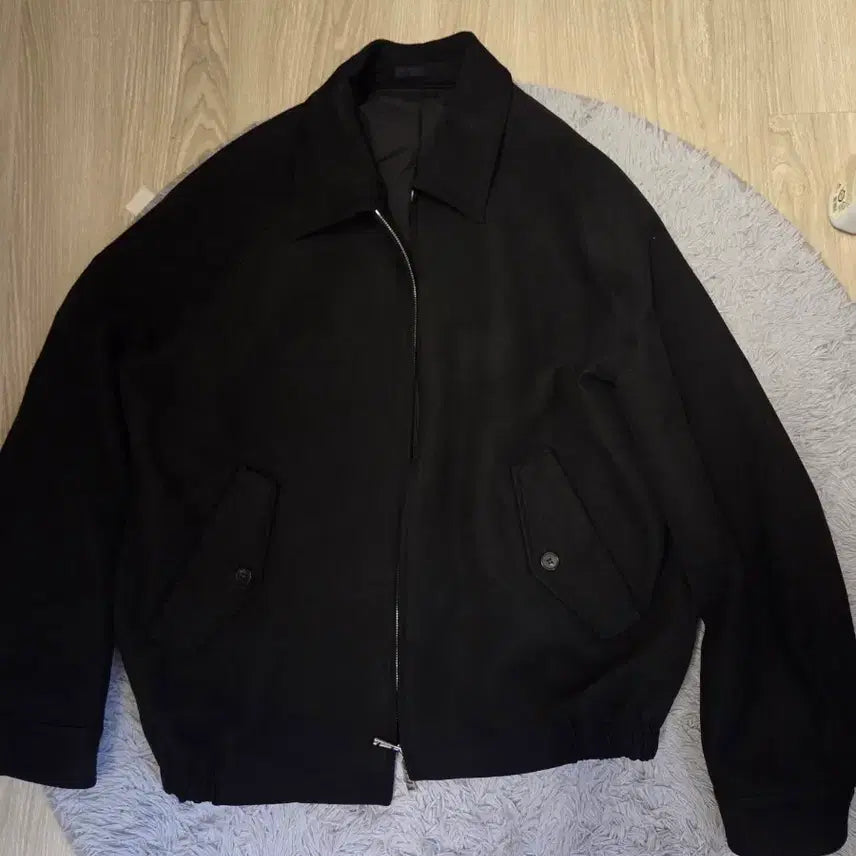 [BUNJANG] System Homme Authentic Oversized Black Simple Jacket / 시스템옴므 정품 오버핏 블랙 심플 자켓 105사이즈