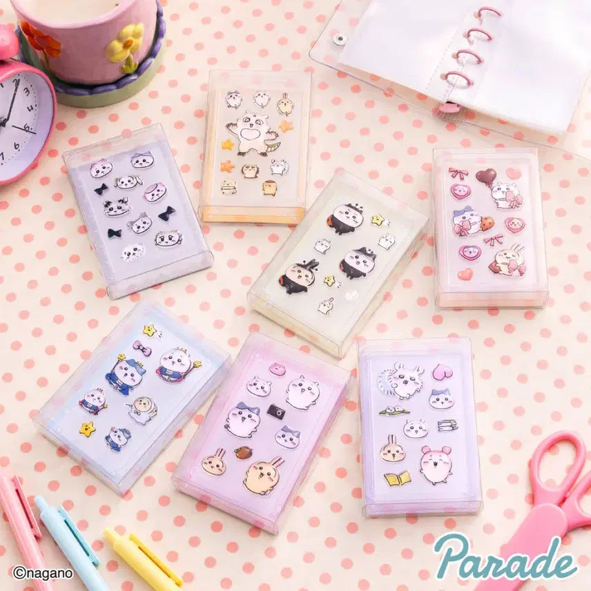 [BUNJANG] Chiikawa PUKU CHURU Sticker Set (Series 1) / 치이카와 PUKU CHURU스티커1탄