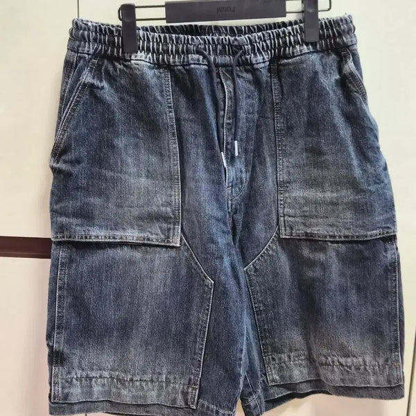 [BUNJANG] Juun.J Denim Cargo Shorts Size 46 / 준지 데님 카고 반바지 46
