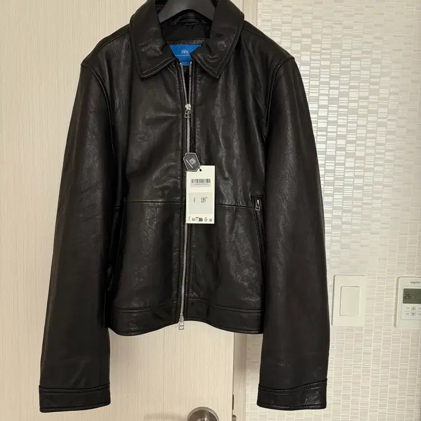 [BUNJANG] ZARA x Aaron Levine Leather Jacket M / (새상품) 자라 X 아론 레빈 레더 자켓 M