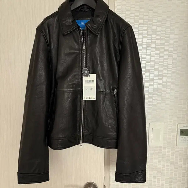 [BUNJANG] ZARA x Aaron Levine Leather Jacket M / (새상품) 자라 X 아론 레빈 레더 자켓 M
