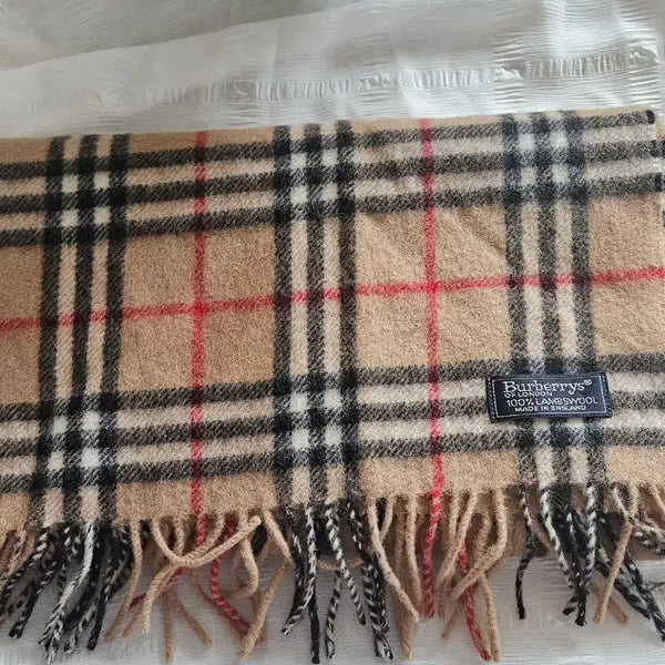 [BUNJANG] Burberry Lambswool Scarf / 버버리 램스울 목도리