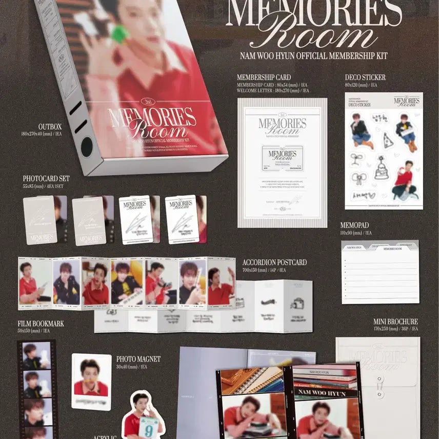 [BUNJANG] Nam Woo Hyun "Sprout" Membership Kit (2nd Gen) / 남우현 새싹 멤버십키트