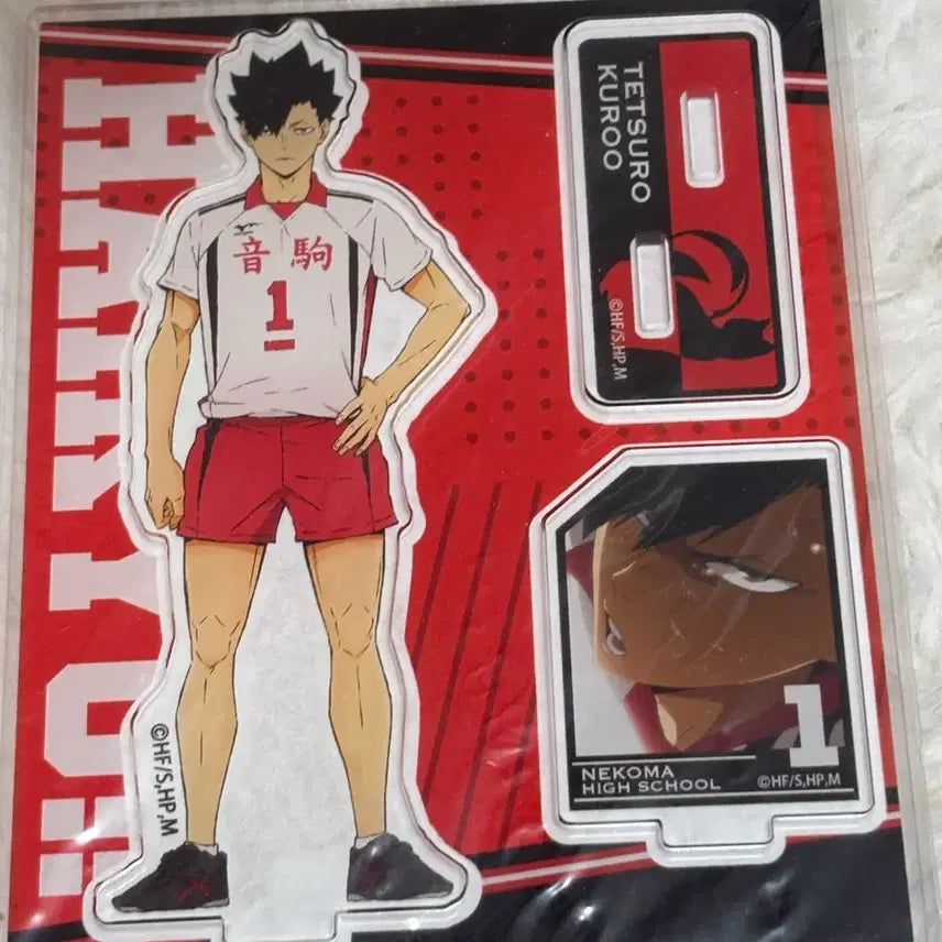 [BUNJANG] Haikyuu!! Tetsuro Kuroo Uniform Acrylic Standee (Sealed) / 하이큐 쿠로오 테츠로 경기복 아크릴 랜덤 미개봉