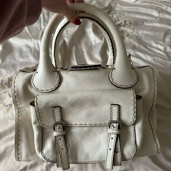 [BUNJANG] Chloé Phoebe Philo Edith Small Shoulder Bag / 끌로에 00s 피비 파일로 이디스 스몰 크림 가방 백 y2k 핀터레스트