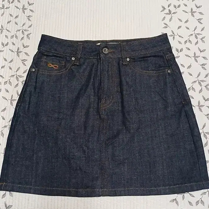 [BUNJANG] Plac Denim Skirt / 플랙 데님스커트 27인치 기장40
