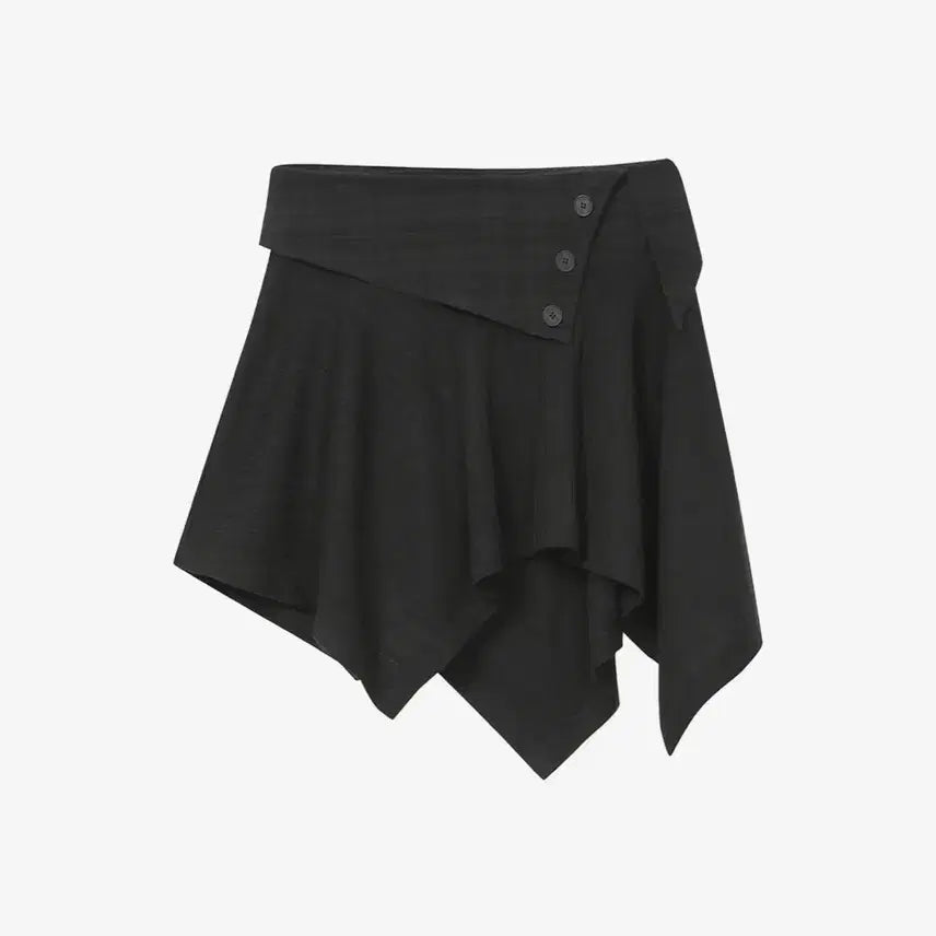 [BUNJANG] Miseki Seoul Unbalanced Skirt / 미세키서울 언밸런스 스커트