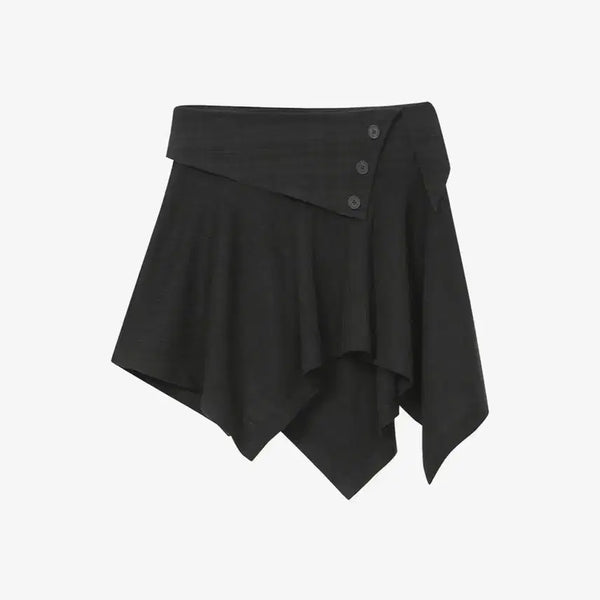 [BUNJANG] Miseki Seoul Unbalanced Skirt / 미세키서울 언밸런스 스커트