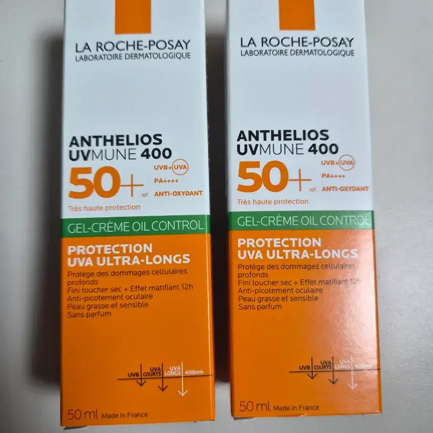 [BUNJANG] La Roche-Posay Anthelios Oil Control Sun Gel-Cream SPF50+ Fragrance-Free 50ml (Set of 2, Sealed) / 라로슈포제 선크림 미개봉 새상품 2개 안뗄리오스 오일컨트롤 썬 젤-크림 SPF50+ 무향 50ml