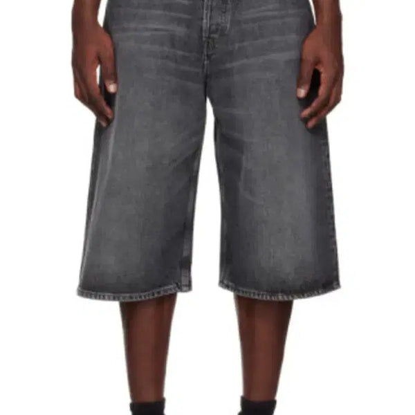 [BUNJANG] Acne Studios Denim Bermuda Shorts Black / (30) 아크네 스튜디오 데님 버뮤다 쇼츠 반바지 블랙