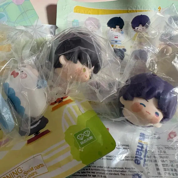 [BUNJANG] Love and Deep Space Stacking Figure Giuk & Lee Seoeon Bundle Set / 러브앤딥스페이스 럽딥 스태킹 피규어 기욱 이서언 팝니다