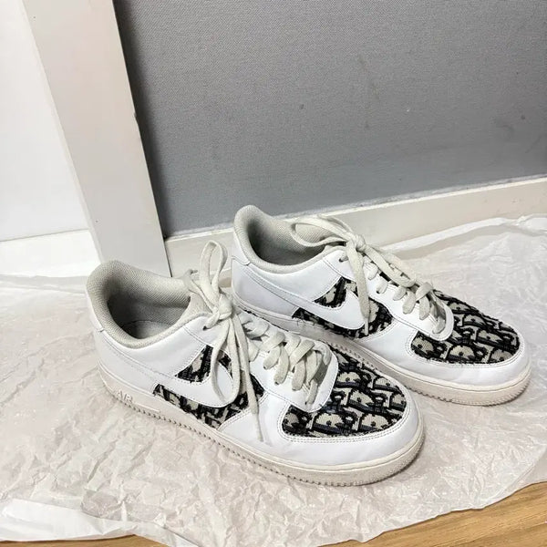 [BUNJANG] Nike Air Force 1 Custom Dior Style Sneakers / 나이키 디올 에어포스 맞춤 커스텀 제작 상품 280