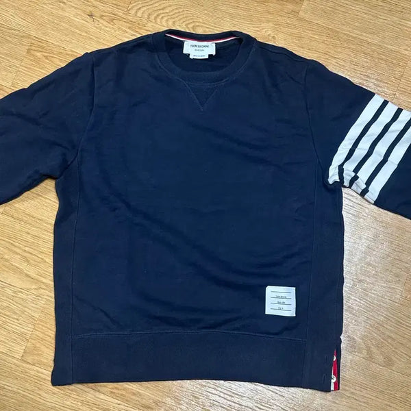 [BUNJANG] Thom Browne Navy Sweatshirt Size 4 / 톰브라운 4사이즈 맨투맨