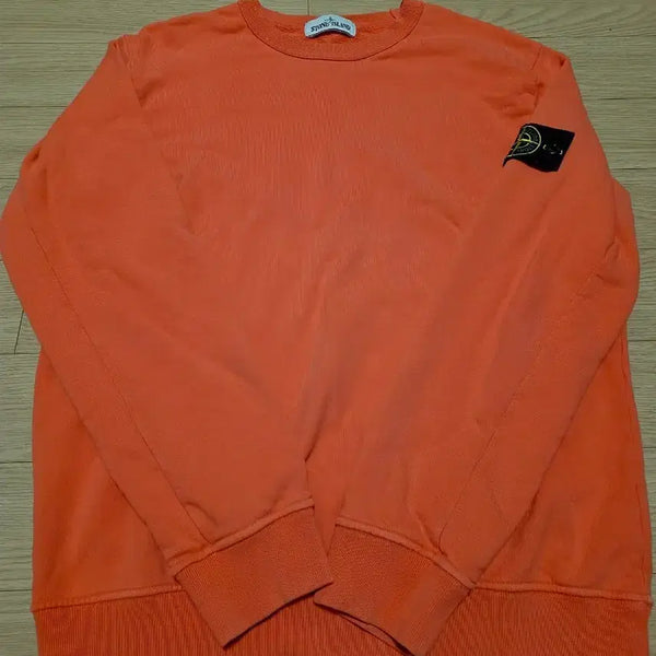 [BUNJANG] Stone Island Sweatshirt Orange L / 스톤아일랜드 맨투맨 오렌지 (L)
