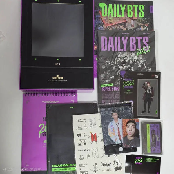 [BUNJANG] BTS 2022 Season's Greetings / 방탄 2022 시즌그리팅 bts seasons greetings