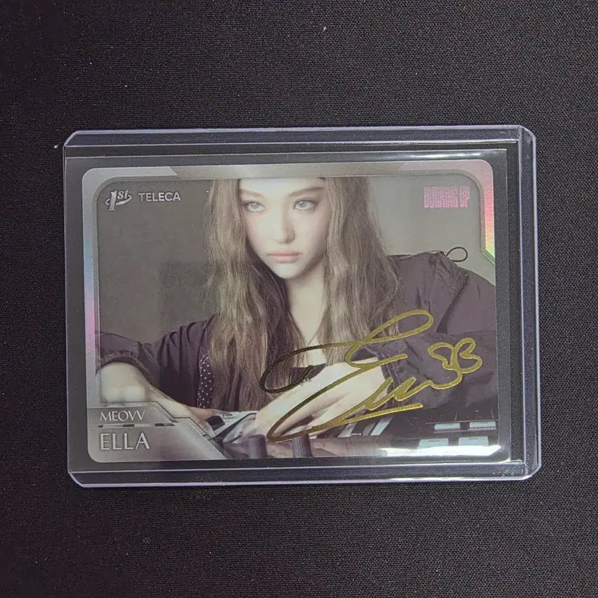 [BUNJANG] Teleca Myao Ella Printed Autograph Card 2026 / 2026 테레카 미야오 엘라 인쇄 사인 카드
