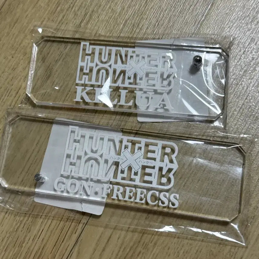 [BUNJANG] Hunter x Hunter Greed Island Acrylic Stands (Goon, Killua) Set / 헌터헌터 그리드아일랜드 피규어 아크릴 발판 (곤,키르아)