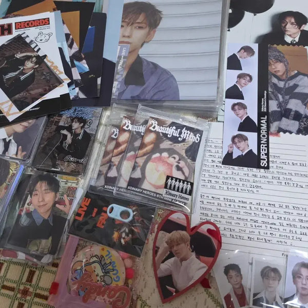 [BUNJANG] Xdinary Heroes Bundle Set Photocard, TSUIT Nemo Card, Poster, Letter, Season's Greetings, Villains Parts 1, 2, 3 Individual Goods, Concert MD / 건일 일괄 판매 포카 70장 이상, 트슛 네모반, 포스터, 편지, 시즌그리팅, 빌런즈 1,2,3기 개인 물품, 콘서트 md 엑스디너리 히어로즈 양도