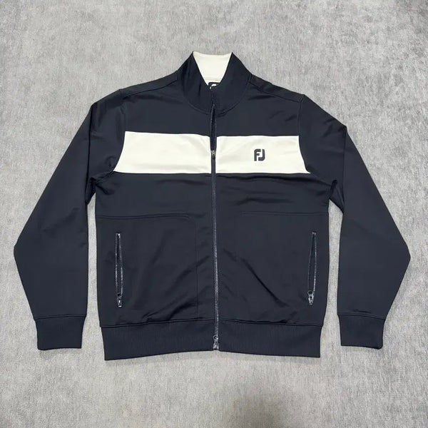 [BUNJANG] FootJoy Men's Track Top Zip-Up Jacket / 풋조이 FJ 남성 트랙탑 집업 자켓